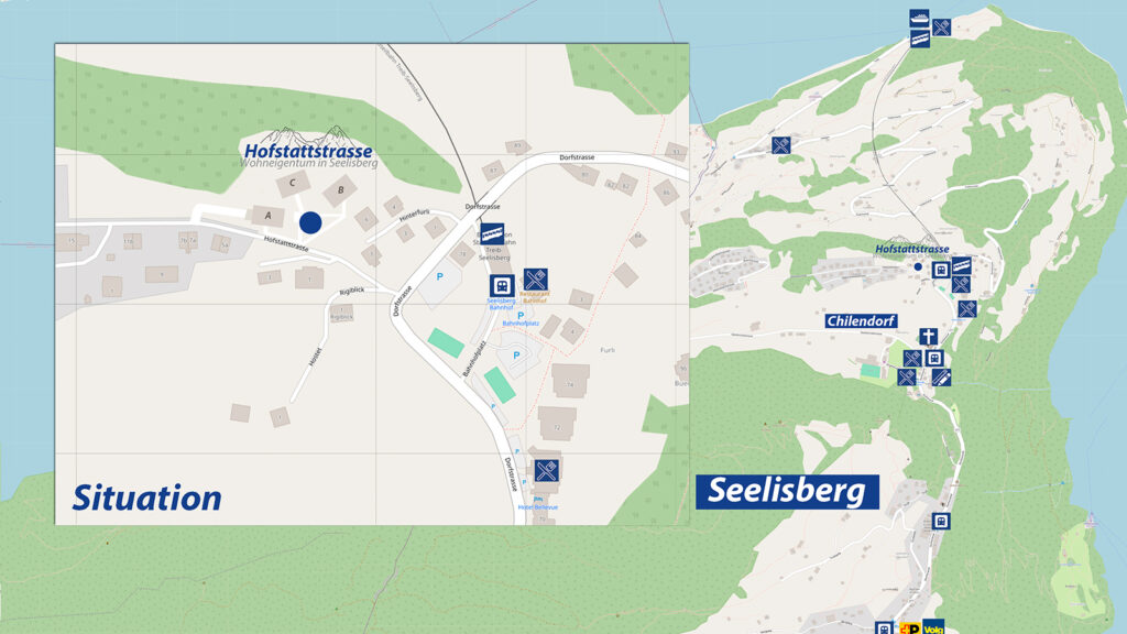 Situation Seelisberg und Hofstattstrasse, Bild: Steven Krucker/Noma Immobiliendienste